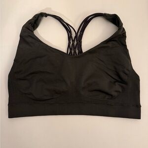 Black Women's Sports Bra
